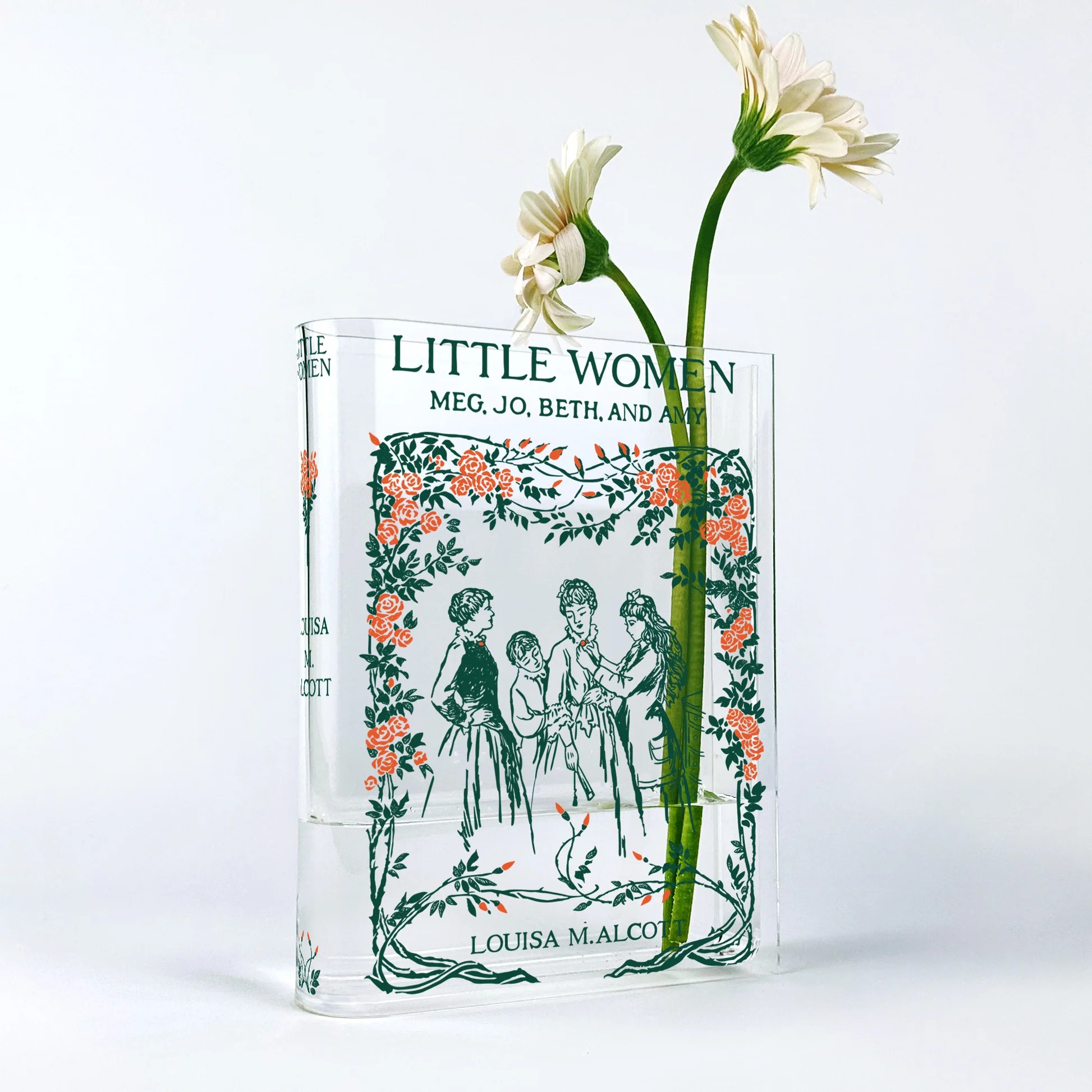 Biblio Bloom／『若草物語』アクリル花瓶［送料込］