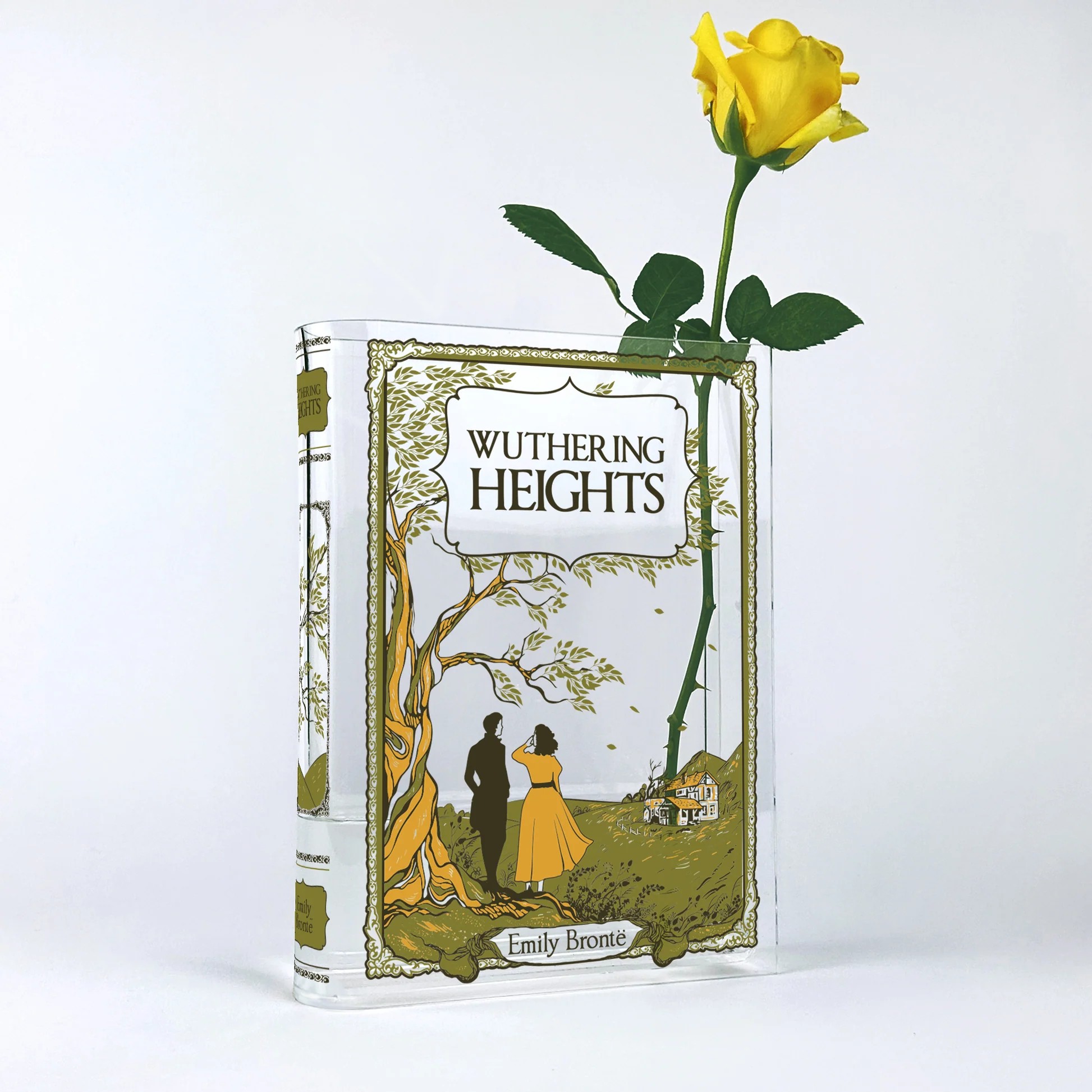 Biblio Bloom／『嵐が丘』アクリル花瓶（カラー）［送料込］