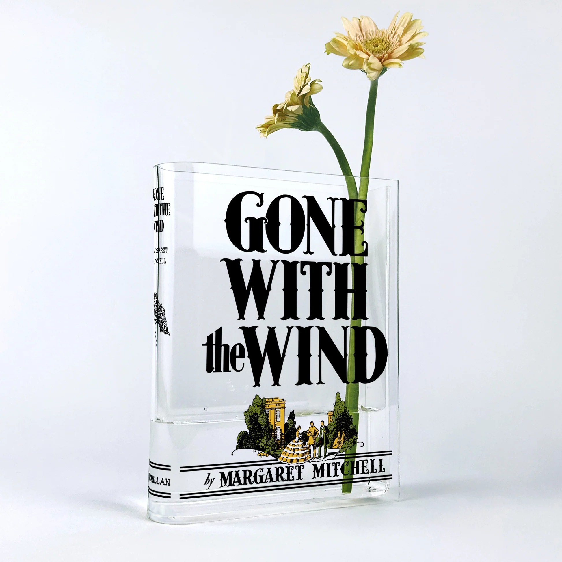 Biblio Bloom／『風と共に去りぬ』アクリル花瓶［送料込］